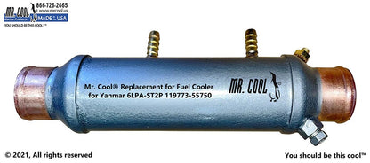 119773-55750 Yanmar 4LHA, 6LP(A) Fuel Cooler 119773-55750 Replacement 119773-55750 / 55800