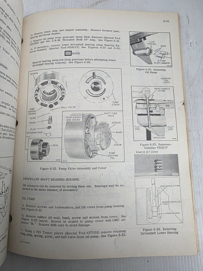 1975 Johnson 85HP Service Manual | Genuine Used Manual