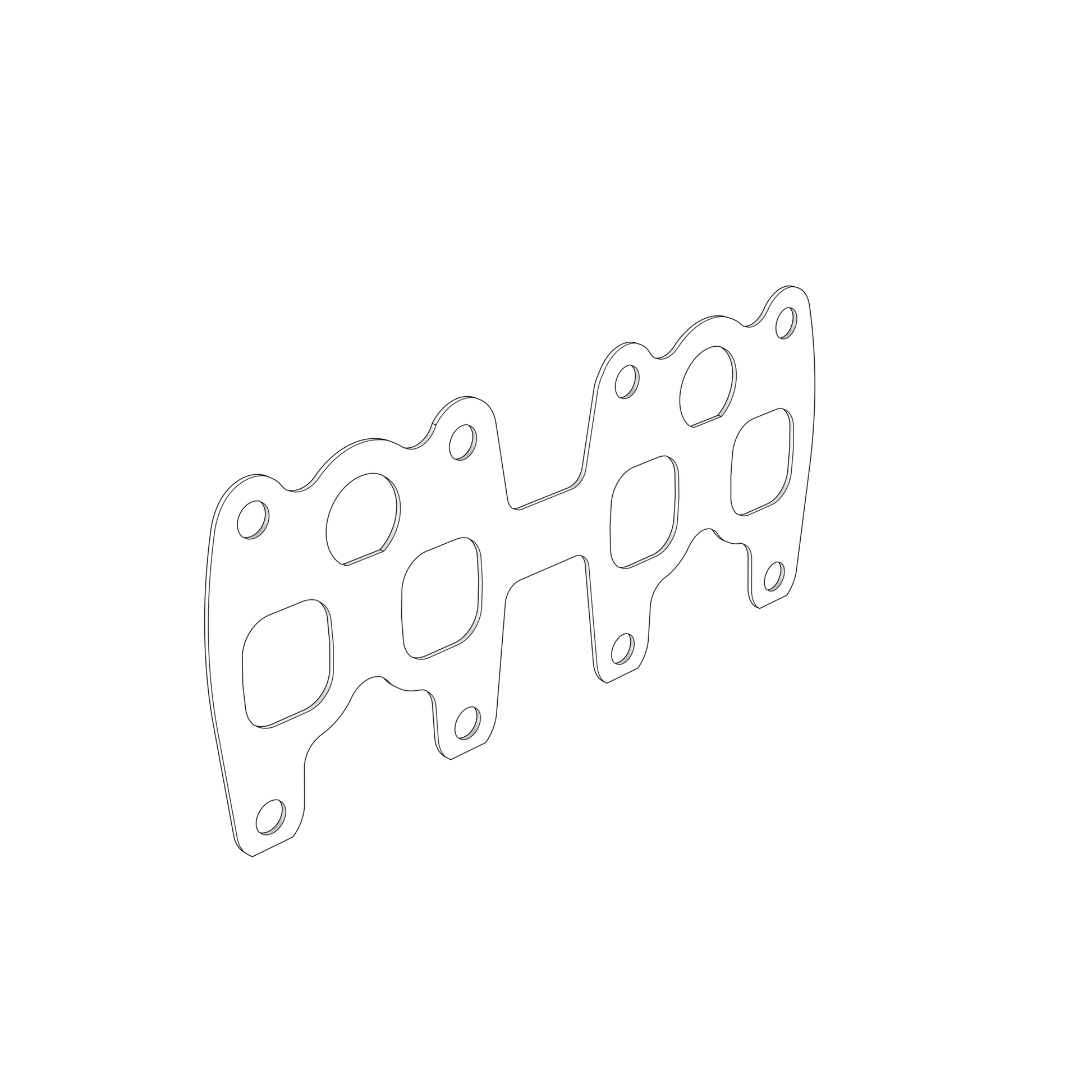 3582725 Gasket | Genuine Volvo Penta Part