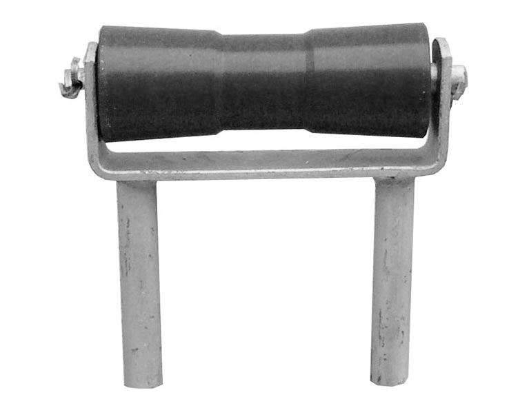 3140L Dunbier Roller and Bracket 6" 250mm Legs | Marine Trailer Part