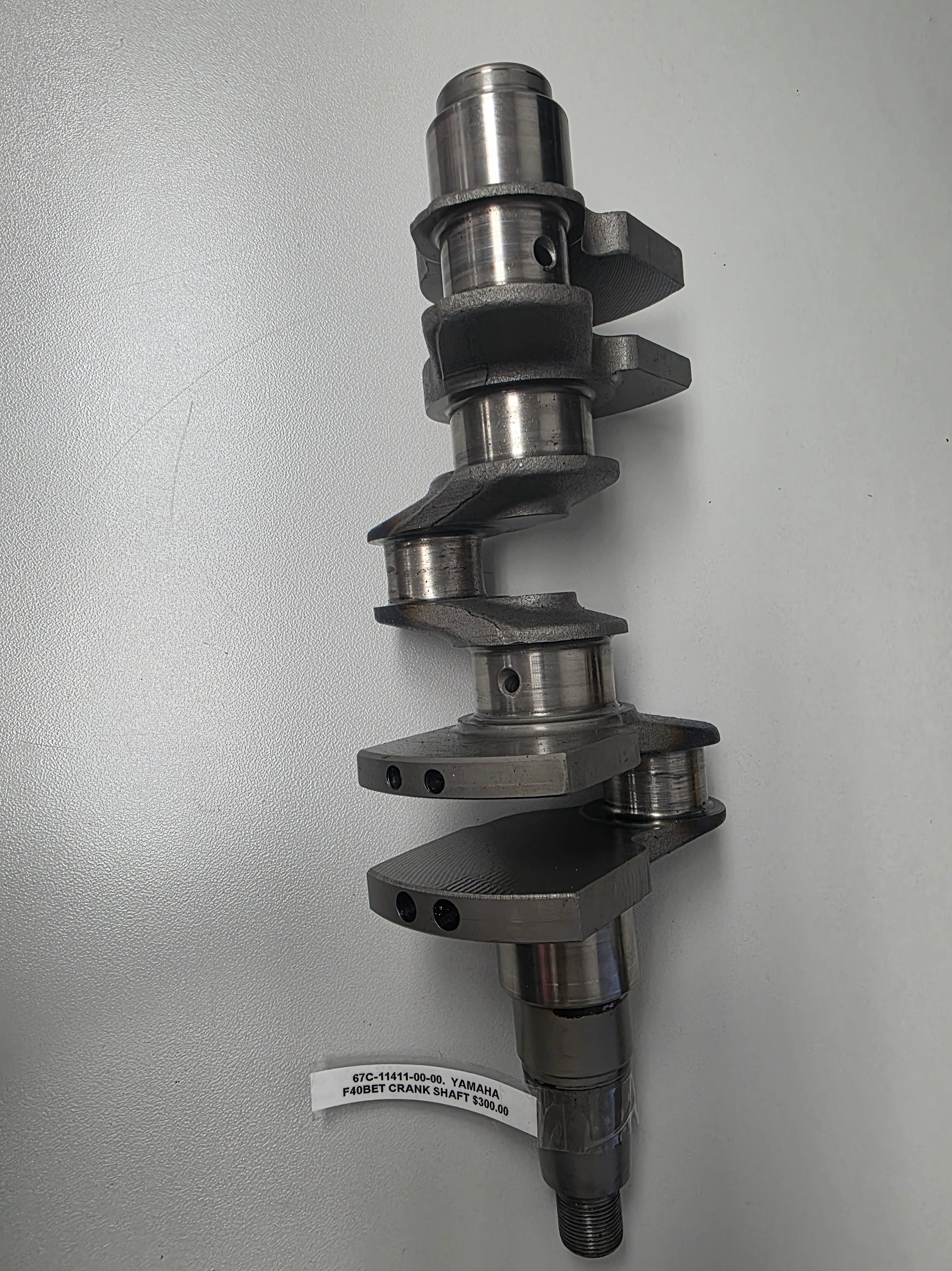 67C-11411-00-00 Yamaha F40BET Crank Shaft | Genuine Used Part