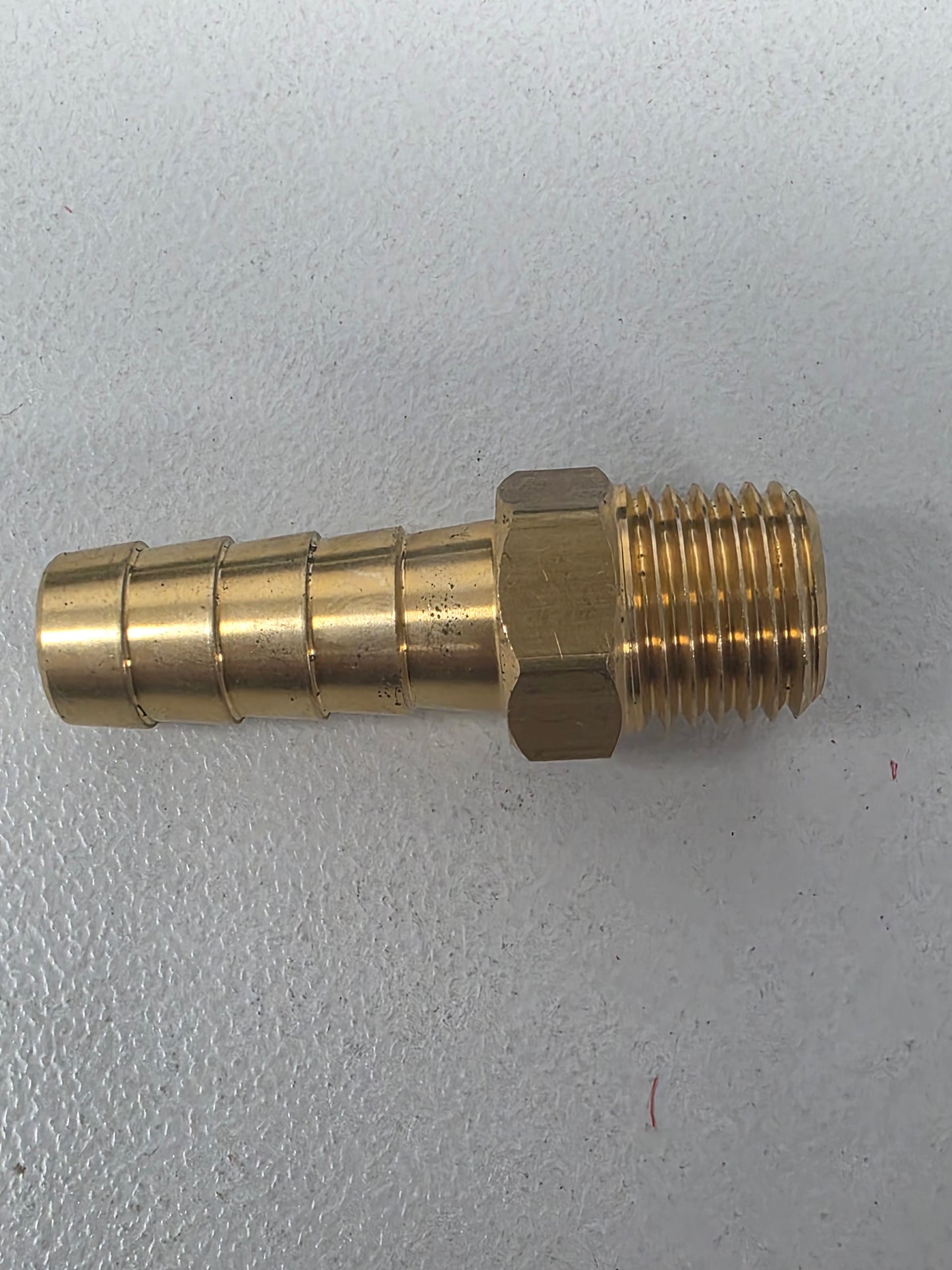 350968 Hose Barb Male 1/4 NPT X 3/8 | Marine Fuel System Part