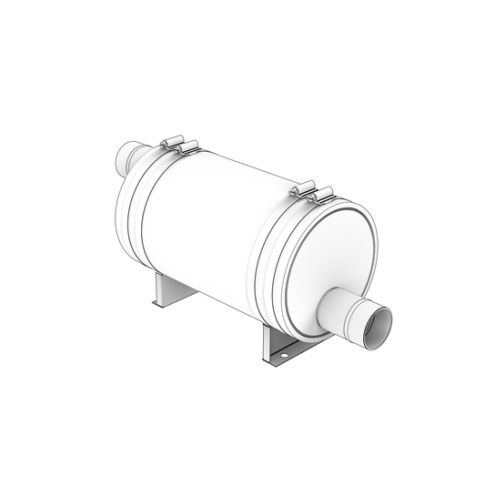 24141092 Muffler | Genuine Volvo Penta Part