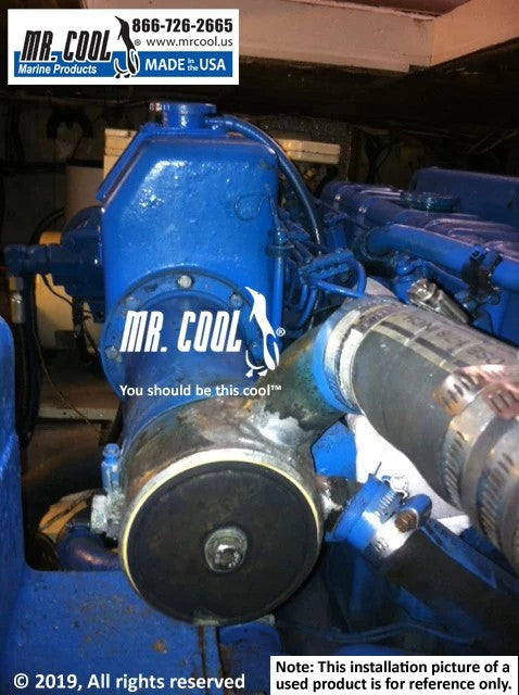NA001831 Aftermarket Perkins 6.354 Long Heat Exchanger 20-1/2 in | Sawley's Select Marine Parts