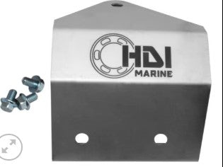 SHIELD4 Stainless Steel Exhaust Shield Yanmar p.n. 119175-13700 for HOT4