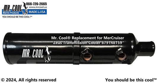 879148T59 / 8M0181739 Mercruiser 879148T59 / 8M0181739 Zeus 3000 Vertical Transmission / Power Steering Oil Cooler Replacement