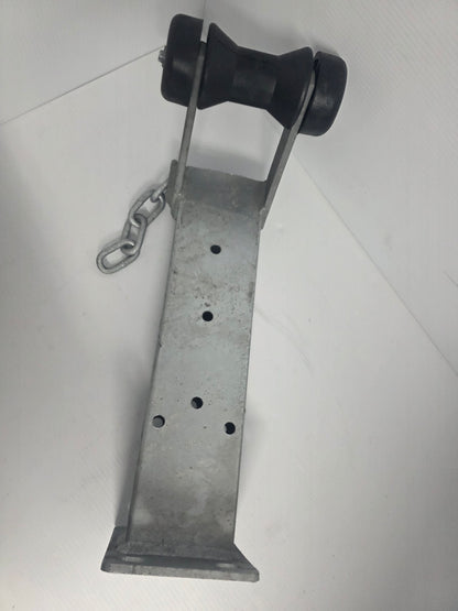 H3572G Mackay 3500 Dunbier 65mm Winch Bracket Galvanised (100mm Bow Roller) | Marine Trailer Part