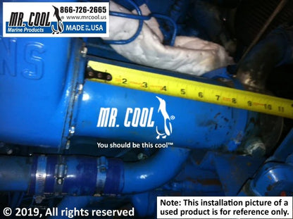 NA001831 Aftermarket Perkins 6.354 Long Heat Exchanger 20-1/2 in | Sawley's Select Marine Parts