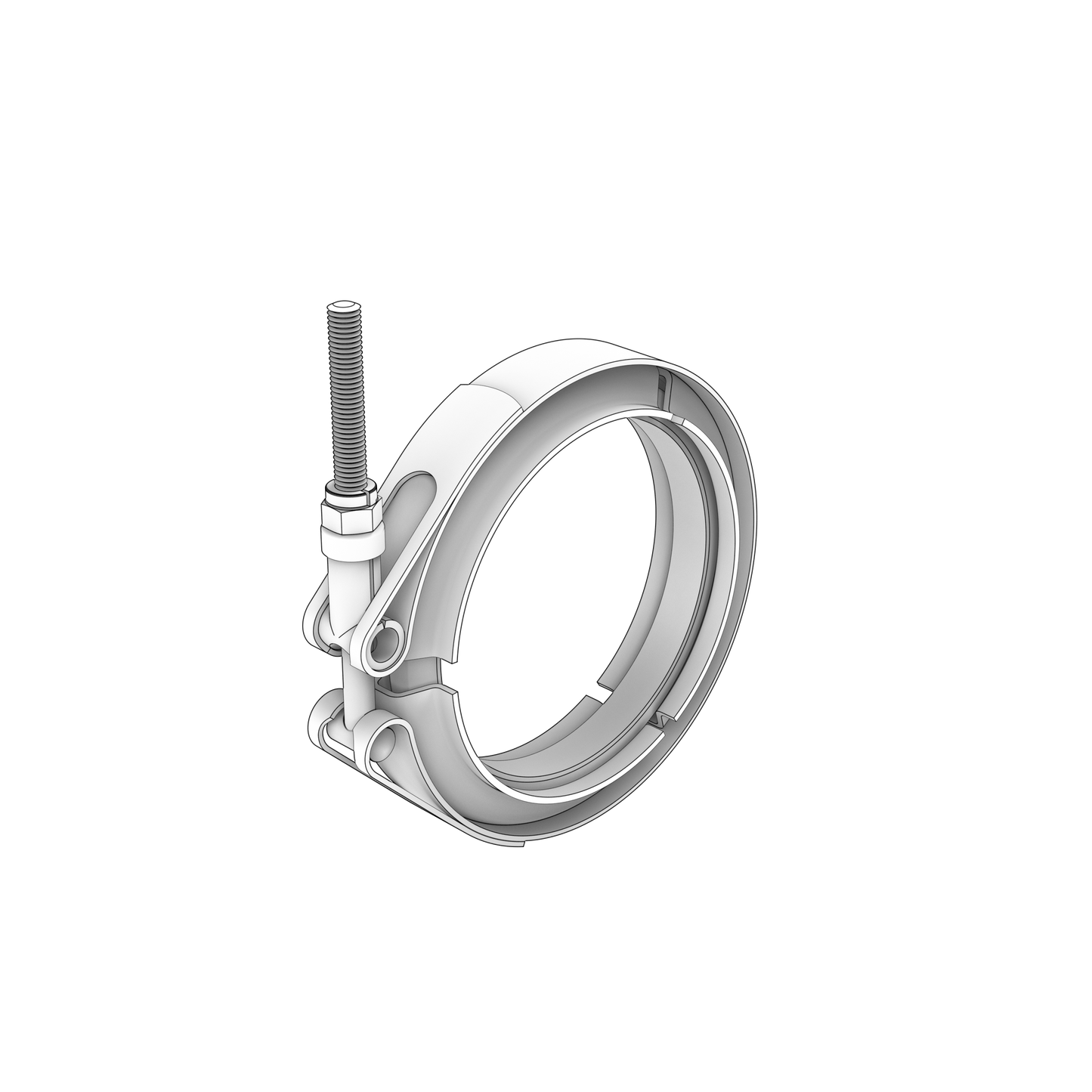 23249752 V-Clamp | Genuine Volvo Penta Part