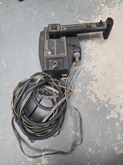 85892 Quicksilver Control Box - With Key & Loom With Trim | Genuine Used Part