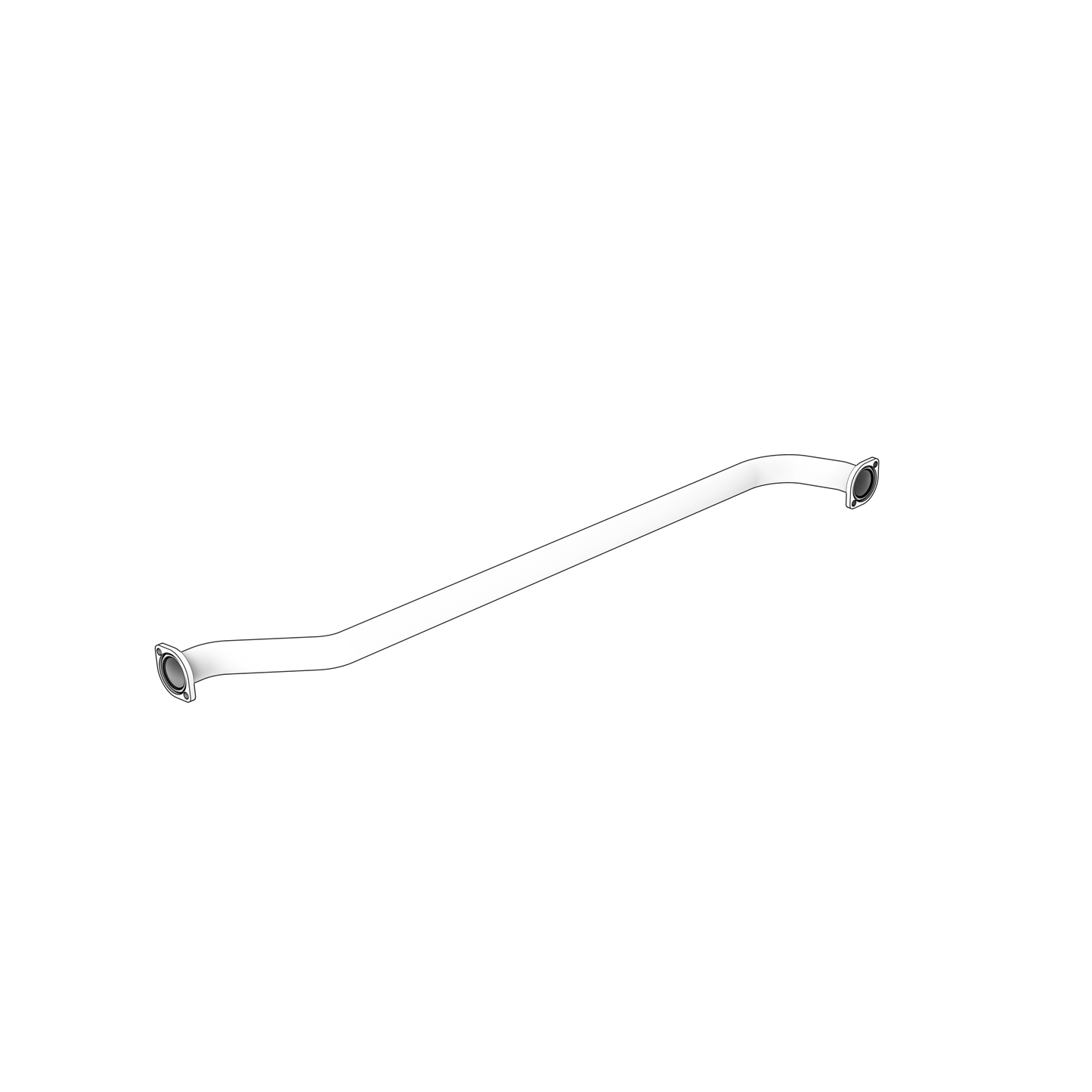 3832833, Coolant Pipe - Genuine Volvo Penta