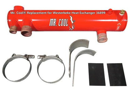 036899 Aftermarket Westerbeke Heavy-Duty Heat Exchanger | Sawley's Select Marine Parts