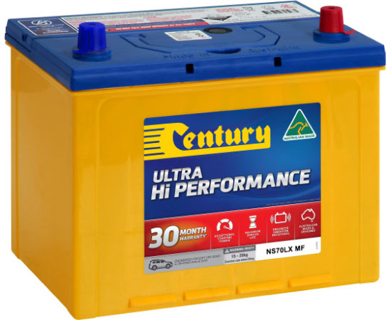 127127 Century NS70LX MF ULTRA Hi PERFORMANCE Battery