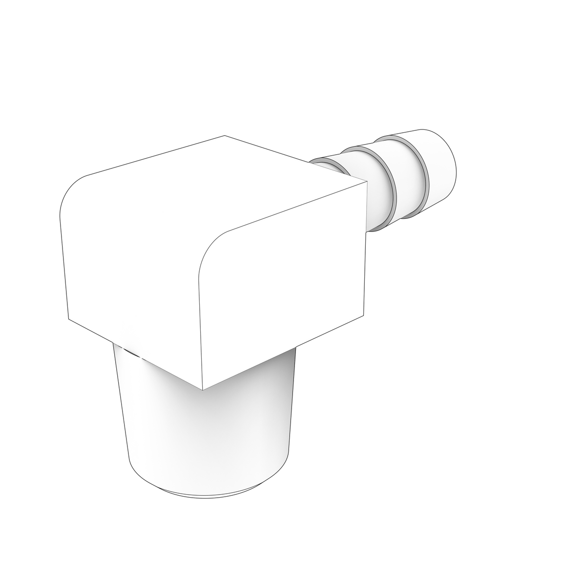 3860585 Elbow Nipple | Genuine Volvo Penta Part