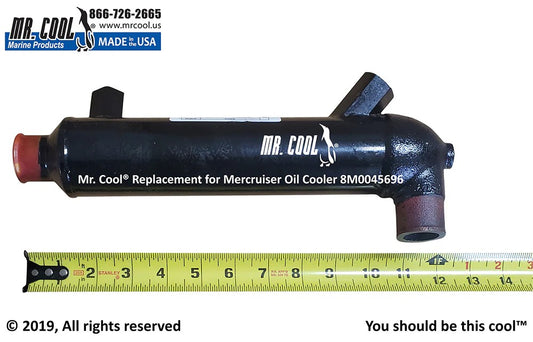 8M0045696 Aftermarket Mercruiser 8.2L MAG Oil Cooler | Sawley's Select Marine Parts