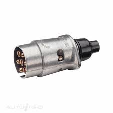 82161BL 7 Pin Large Metal Plug