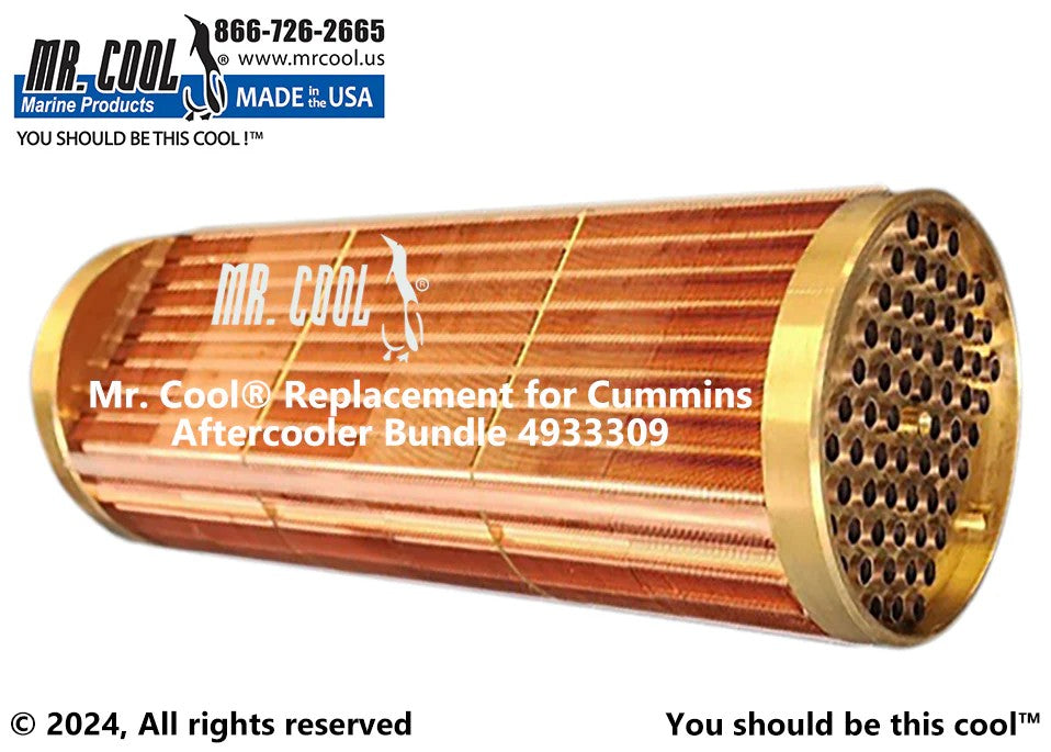 4933306 / 3977272 / 4933309 Aftermarket Cummins 5.9L B-Series Aftercooler Bundle | Sawley's Select Marine Parts