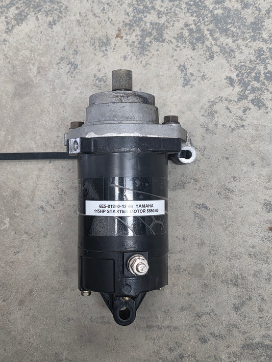 6E5-81800-12-00 Yamaha Starter Motor 115HP | Genuine Used Part