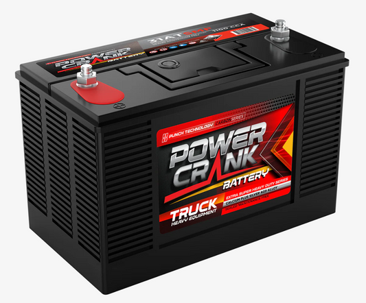 31ATSMF Power Crank 1100 CCA Battery | AWD/4X4, Truck & Heavy Equipment Series