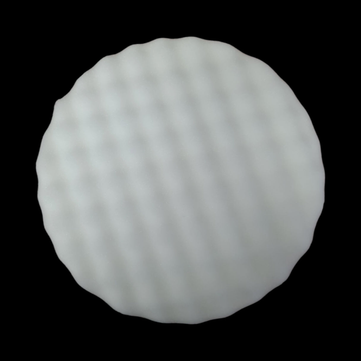 V3019 Foam Pad Wave 200mm White | Detailing Product