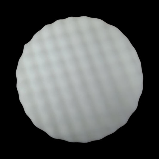 V3019 Foam Pad Wave 200mm White | Detailing Product