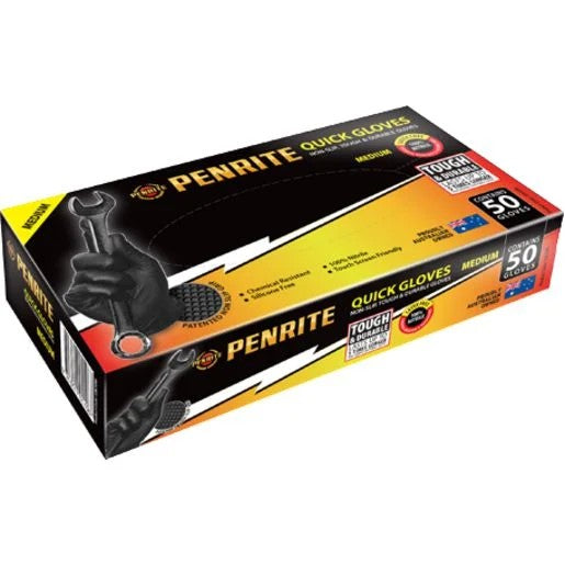 LQG50M Penrite Quick Gloves Medium | Genuine Penrite Lubricants