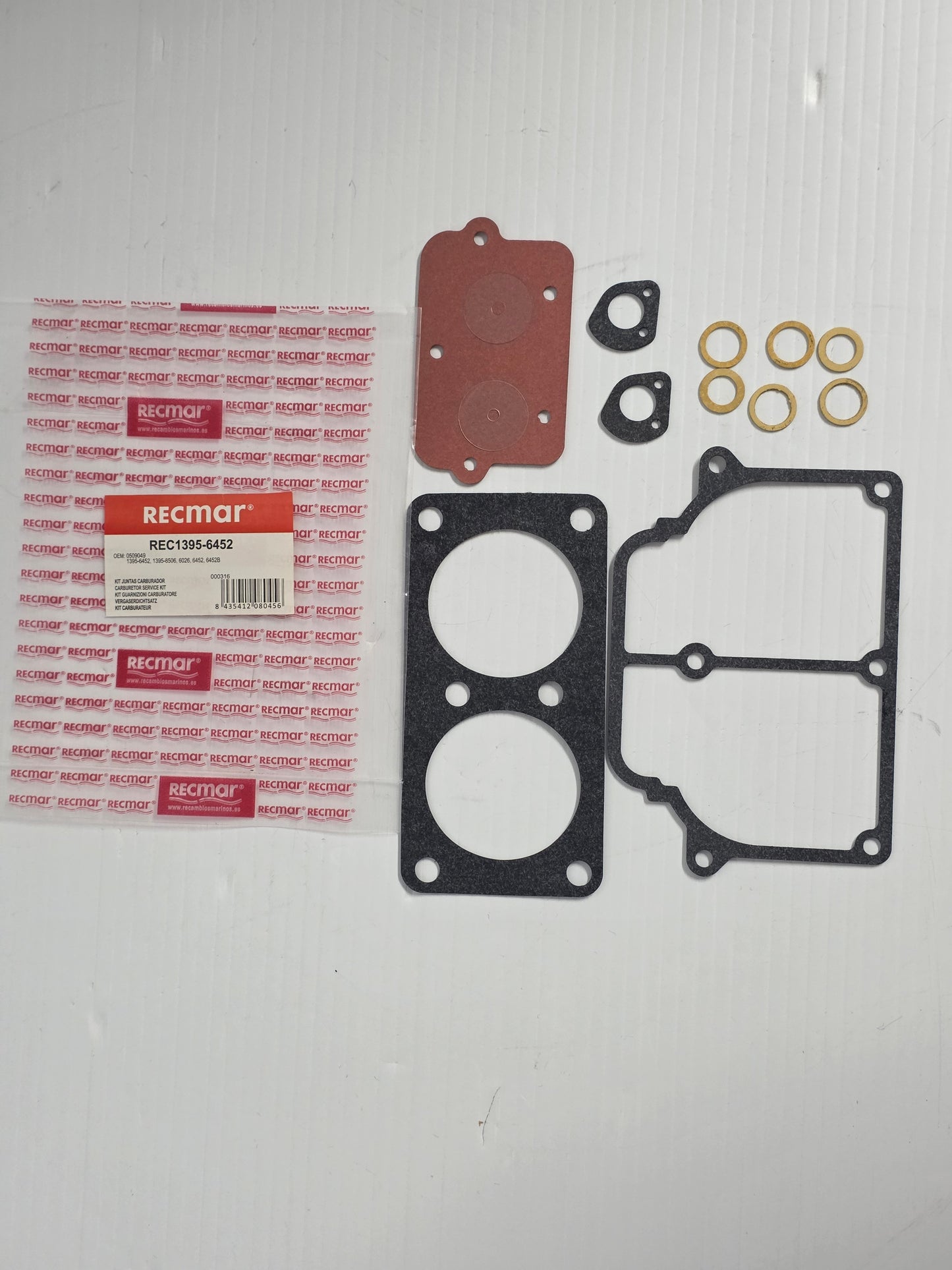 1395-6452 Aftermarket Mercruiser Carburettor Service Kit 135/225HP 2.4L | Sawley's Select Marine Parts