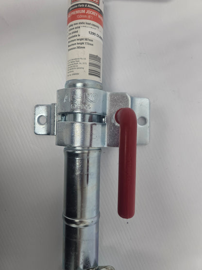 1290 Dunbier Wind-Up Jockey Wheel & Clamp 6"