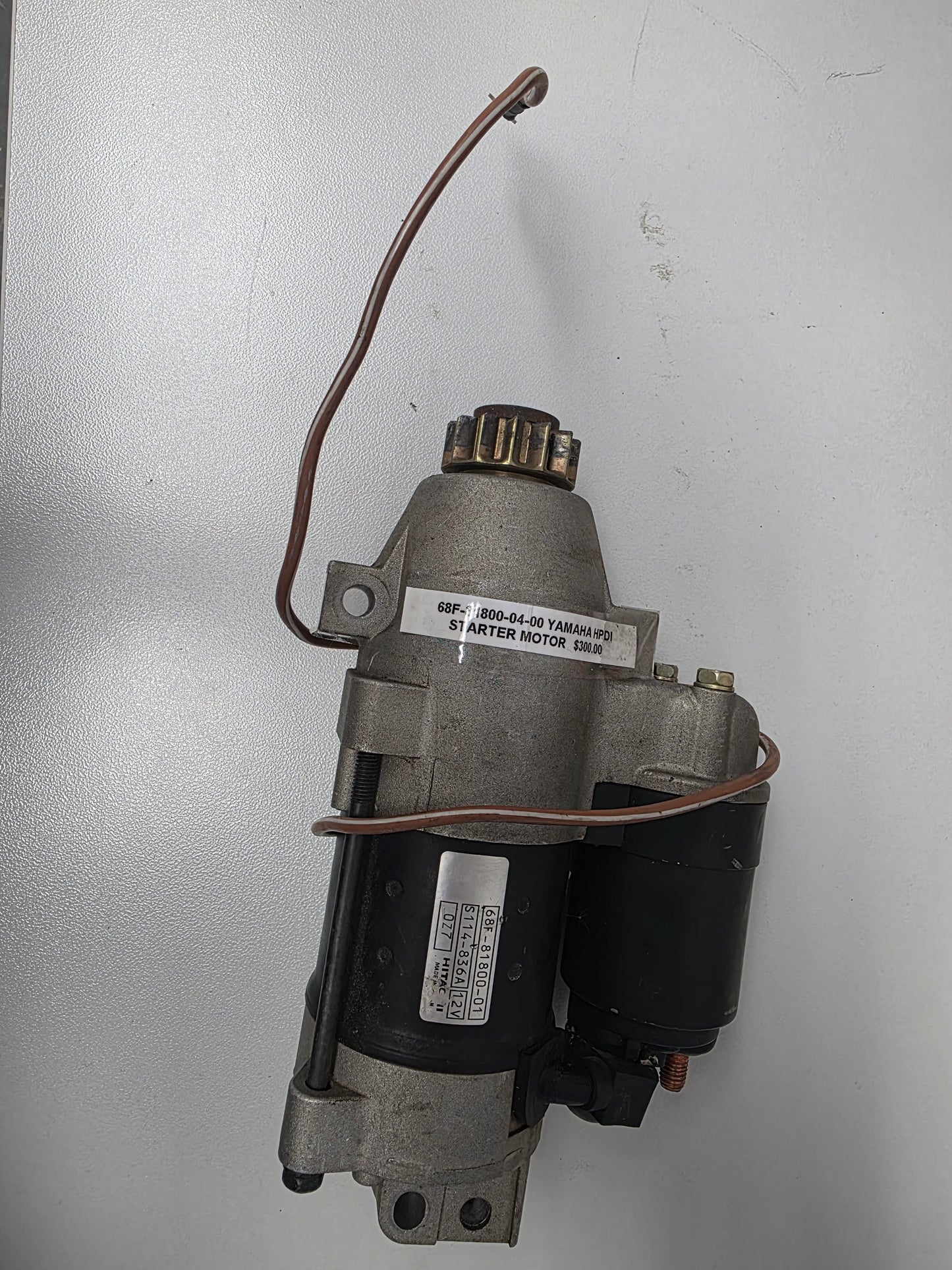 68F-81800-04-00 Yamaha Starter Motor HPDI | Genuine Used Part