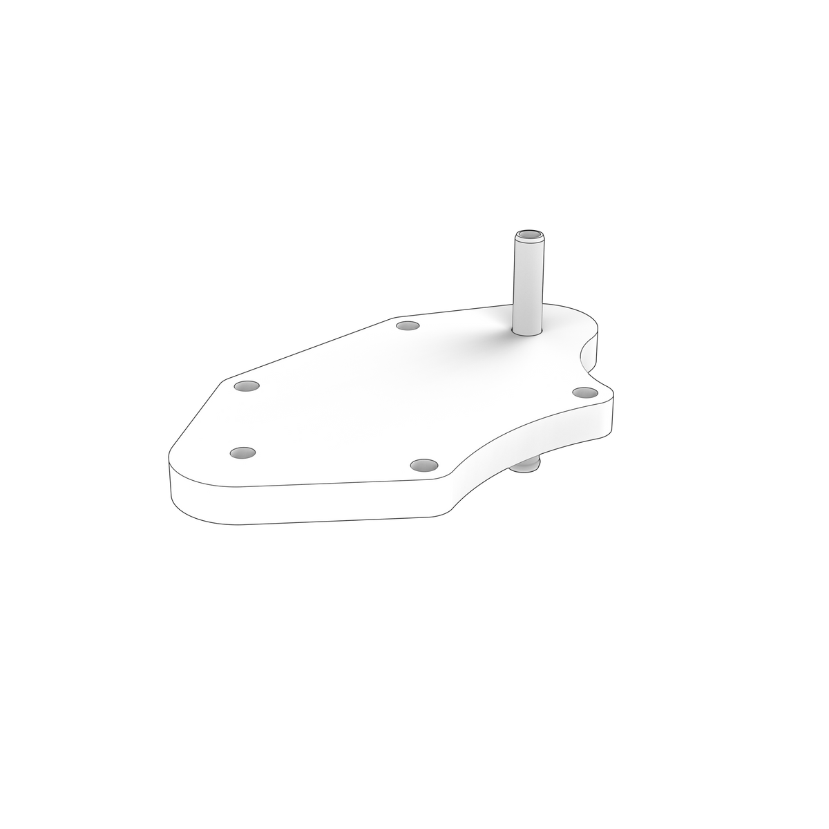 23530214 Flange | Genuine Volvo Penta Part