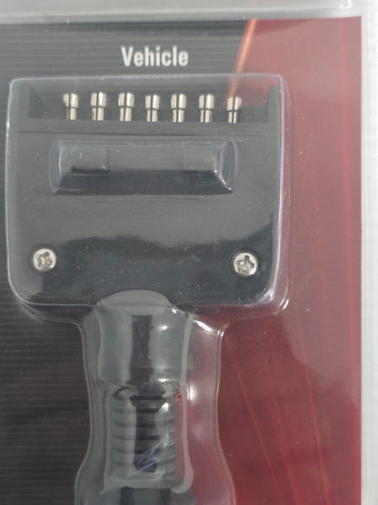 RTC02 Repco 7 Pin Flat To 7 Pin Round Trailer Plug Adaptor Large | Marine Trailer Part