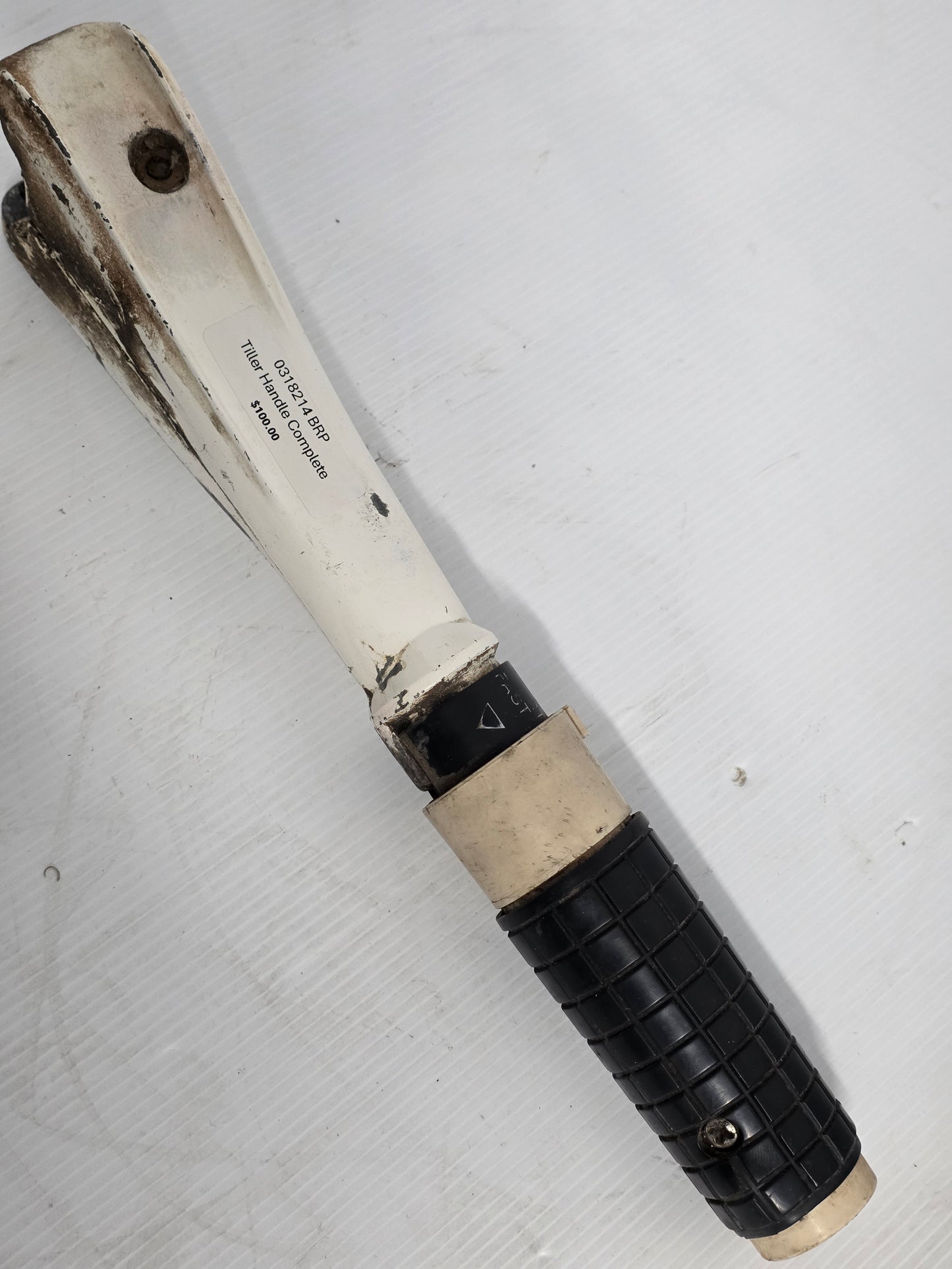 0318214 BRP Tiller Handle Complete | Genuine Used Part
