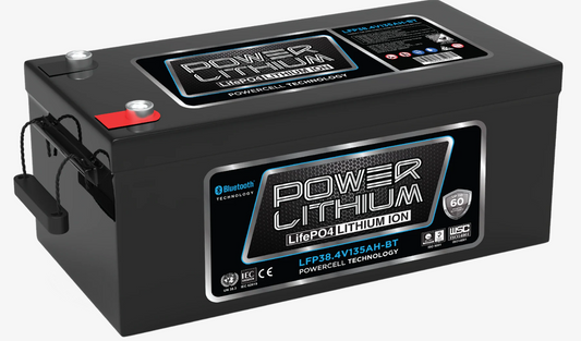 LFP36V135AH Power Crank 135 AH Battery | 36V Lithium Deep Cycle