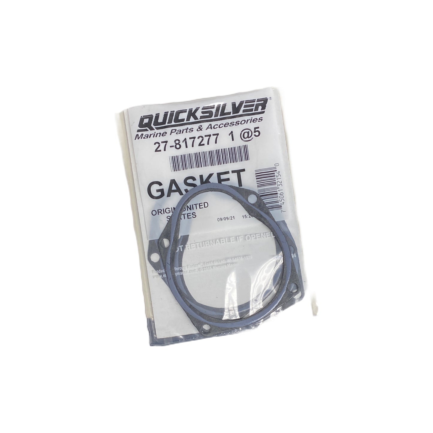8172771 Mercury MerCruiser 278172771  27-430341  Gasket | Genuine Quicksilver OEM Part