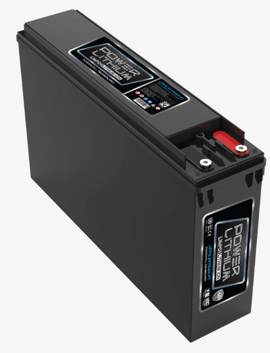 LFP12.8V150AH-FT Power Crank 150 AH Battery | 12V Lithium Front Terminal Deep Cycle