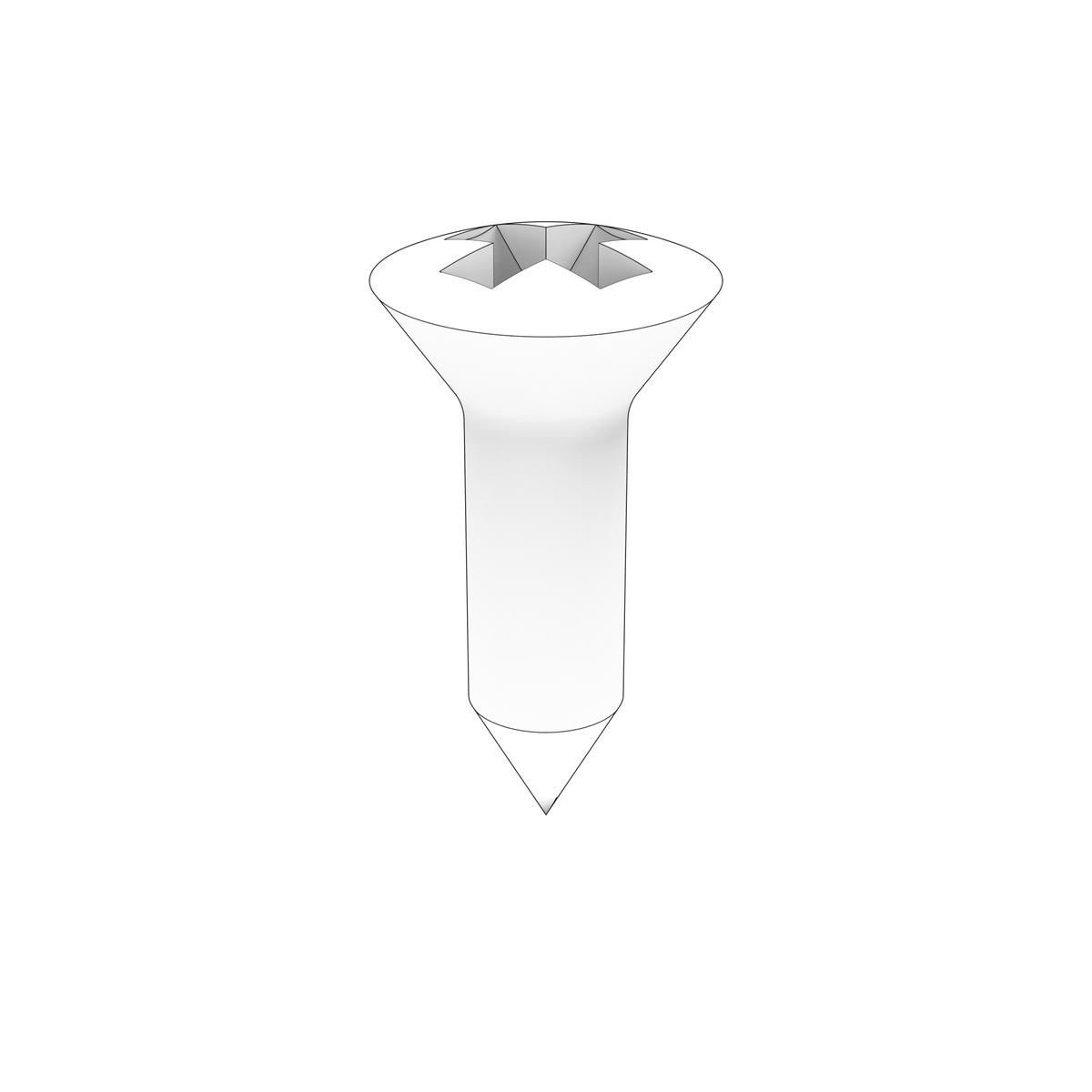 961314 Cross Recessed Screw | Genuine Volvo Penta Part