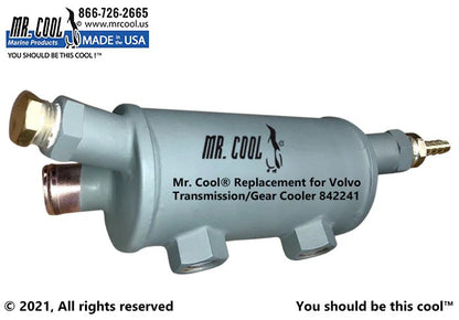 842240 / 842241 Aftermarket Twin Disc/Volvo Penta MG502 Transmission Gear Oil Cooler | Sawley's Select Marine Parts