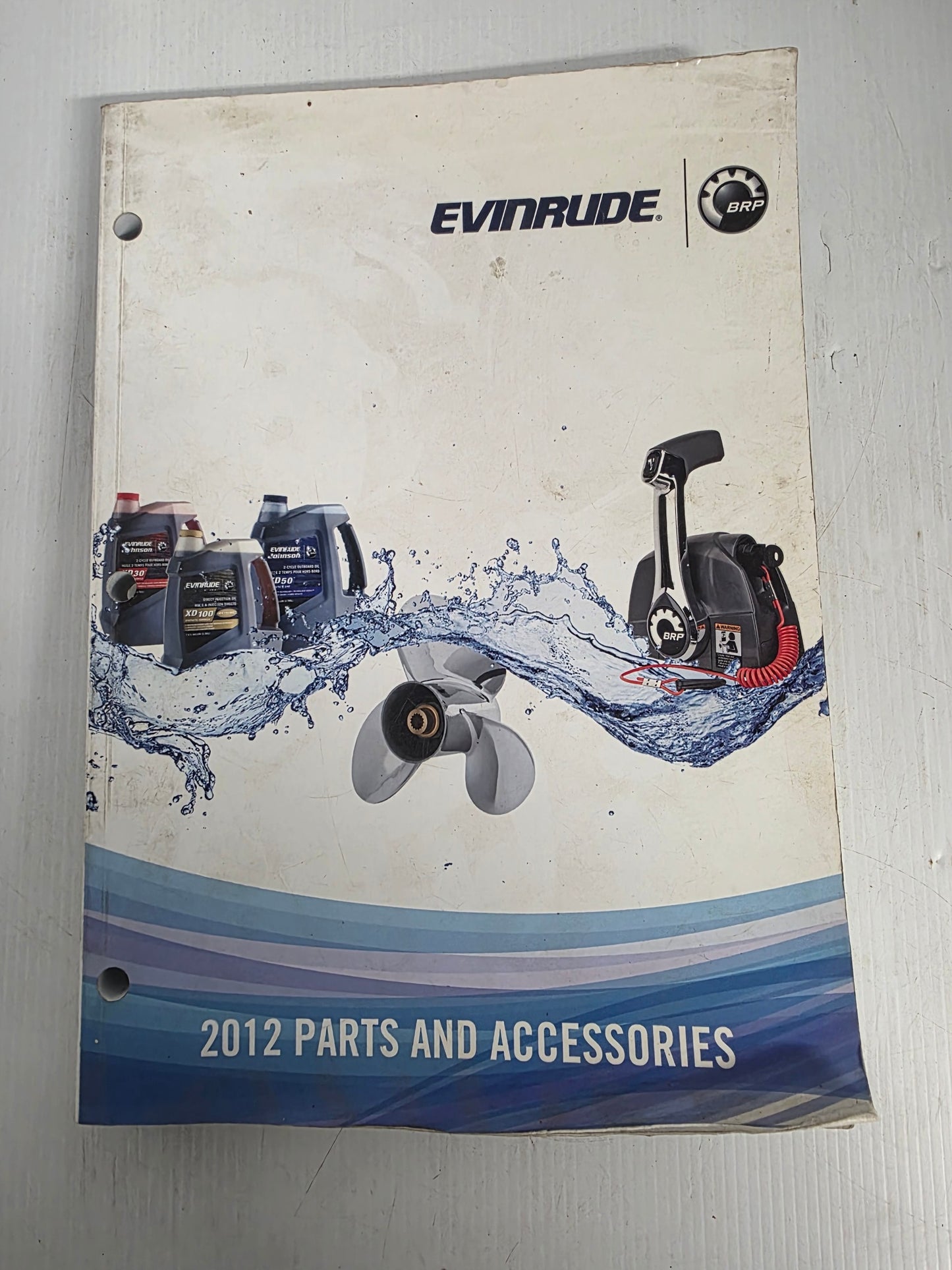 2012 Evinrude BRP Parts & Accessories Catalogue | Genuine Used Manual
