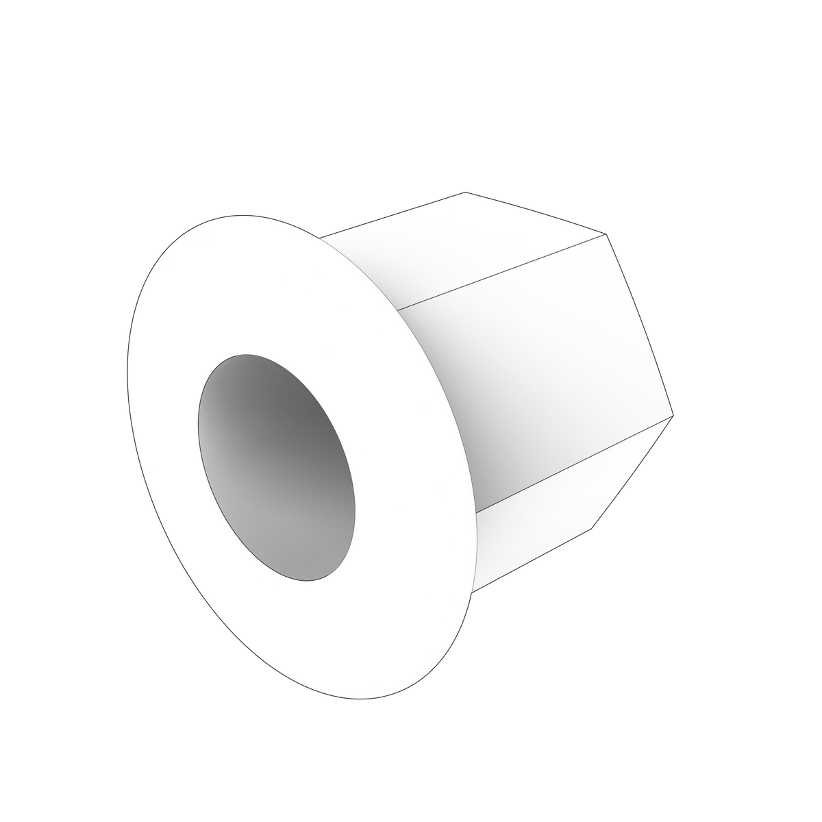 979231 Flange Nut | Genuine Volvo Penta Part - photo 2 of 2