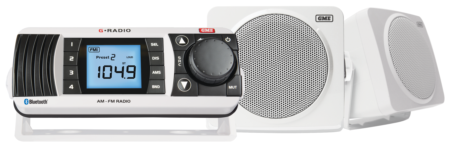GR300BTWEP2 Marine Entertainment Pack | Genuine GME Electronics