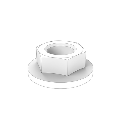 22826935 Nut | Genuine Volvo Penta Part - photo 2 of 2