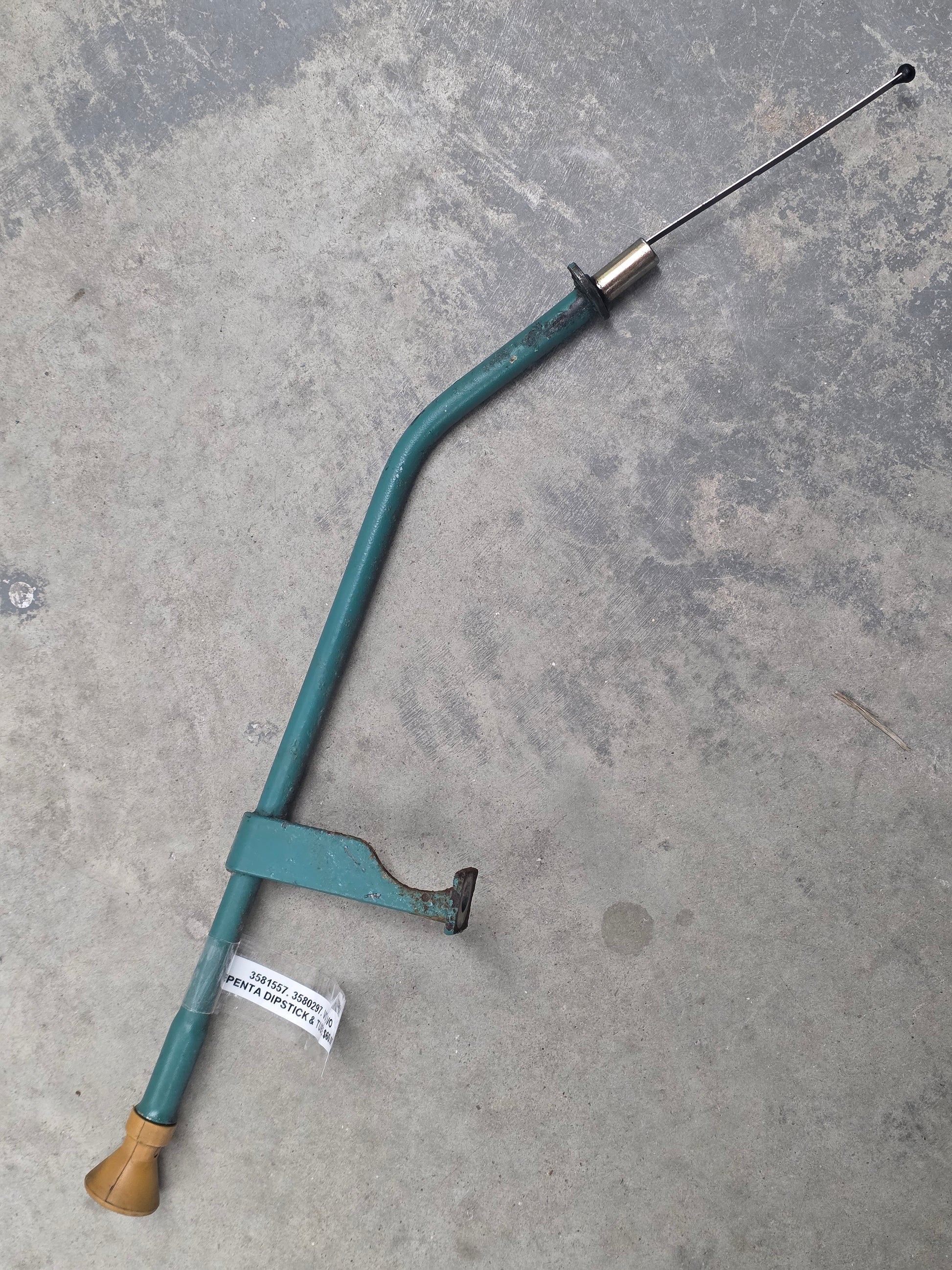3581557 3580297 Volvo Penta Dipstick & Tube | Genuine Used Part