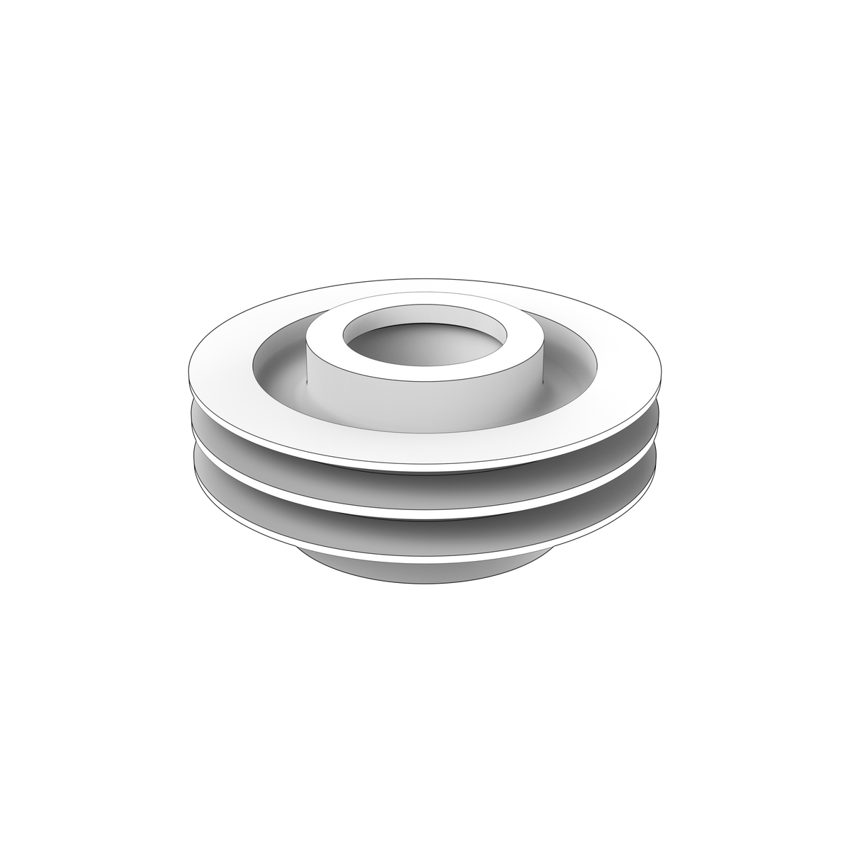 11032858 Pulley | Genuine Volvo Penta Part - photo 2 of 2