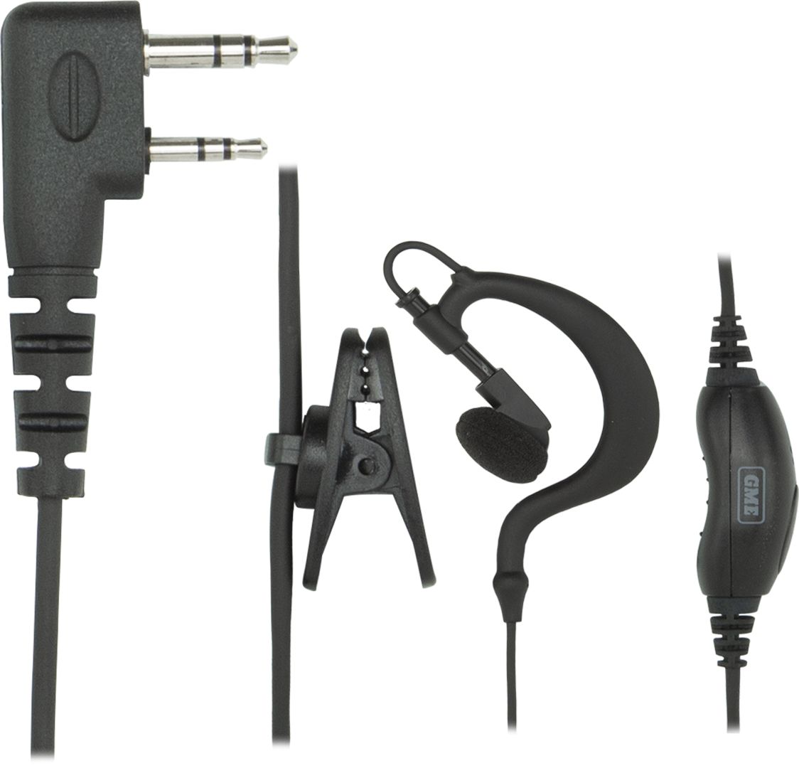 HS009 Earpiece Microphone - Suit TX665 / TX667 / TX675 / TX677 / TX685 / TX6150 / TX6155 | Genuine GME Electronics