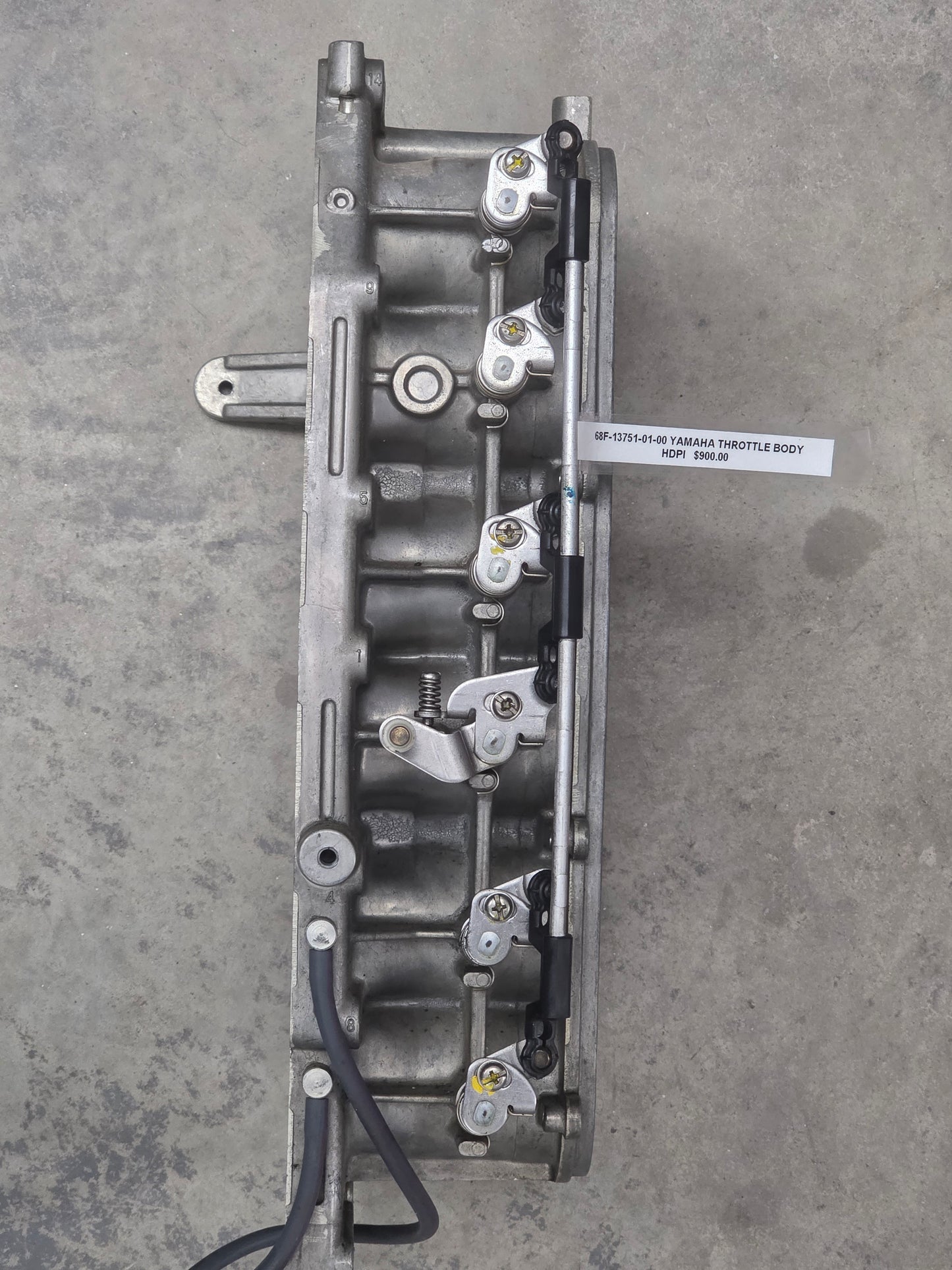 68f-13751-01-00 Yamaha Throttle Body HPDI | Genuine Used Part