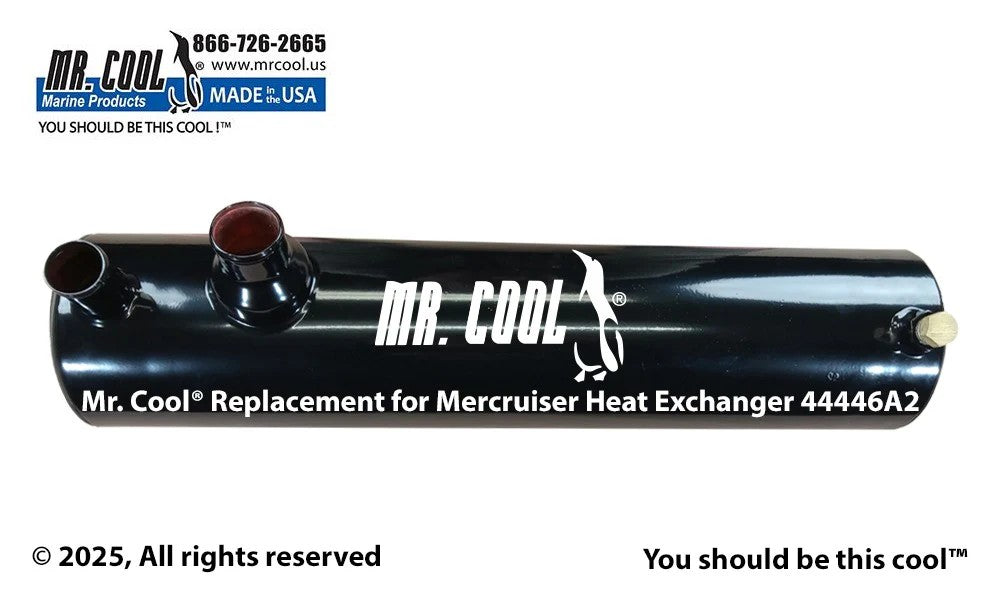 44446A2 Mercruiser 44446A2 7.4L Big Block Heat Exchanger (Rear Mount) Replacement