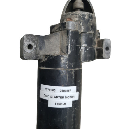 0778265 0586957 OMC Starter Motor | Genuine Used Part