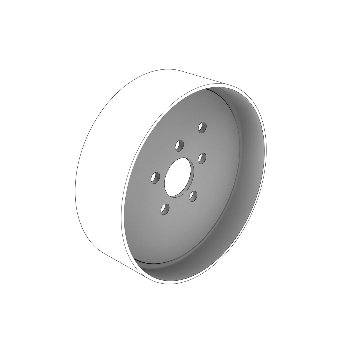 21585372 Pulley | Genuine Volvo Penta Part - photo 2 of 2