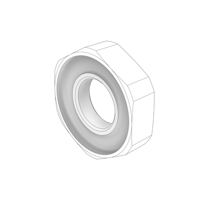 3840628 Nut | Genuine Volvo Penta Part