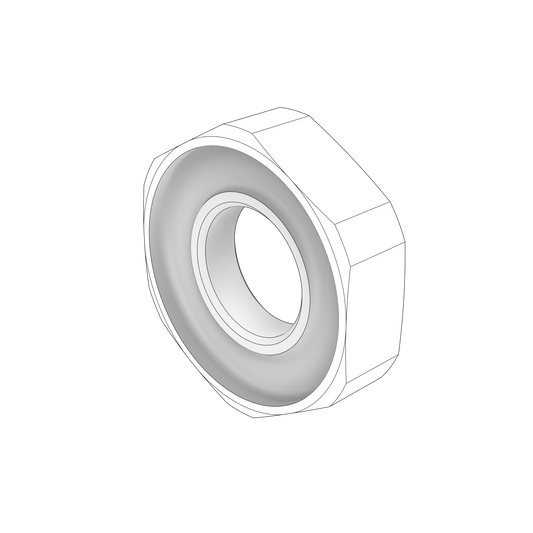 3840628 Nut | Genuine Volvo Penta Part